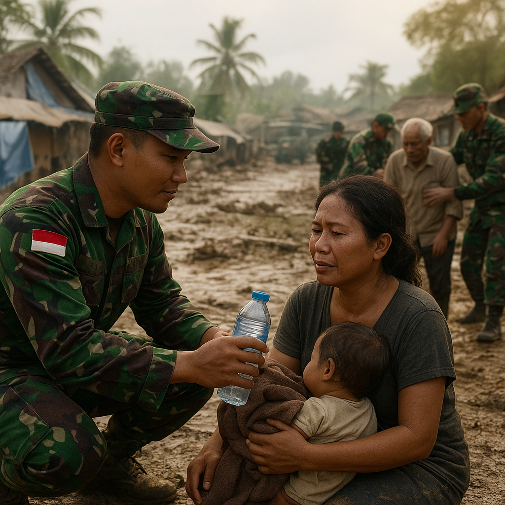 Kisah Kemanusiaan TNI: Operasi Penyelamatan dan Bantuan Korban Bencana