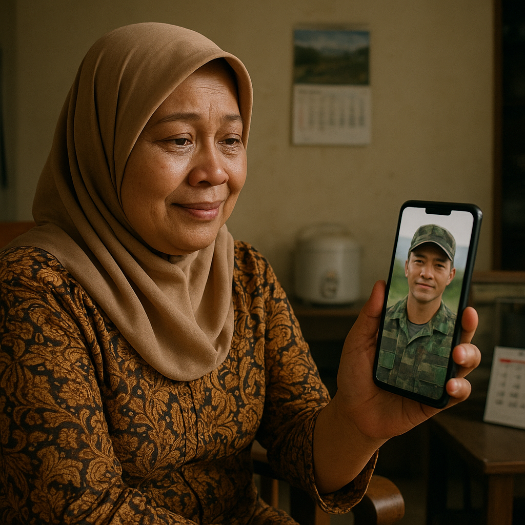 Kisah Ibu Prajurit: Di Medan, Ibu Berjuang Menjaga Rumah Saat Anaknya Bertugas di Perbatasan