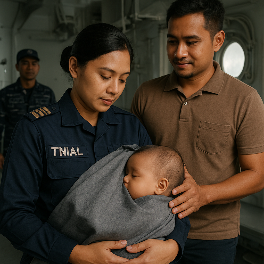 Kisah Letda Dini: Perwira Wanita TNI AL yang Tetap Menyusui di Kapal Perang