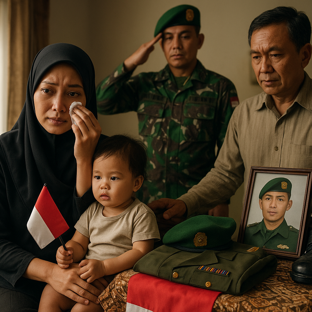 Gugur Saat Misi Kemanusiaan, Keluarga Prajurit: Kami Bangga, Air Mata Tak Pernah Kering