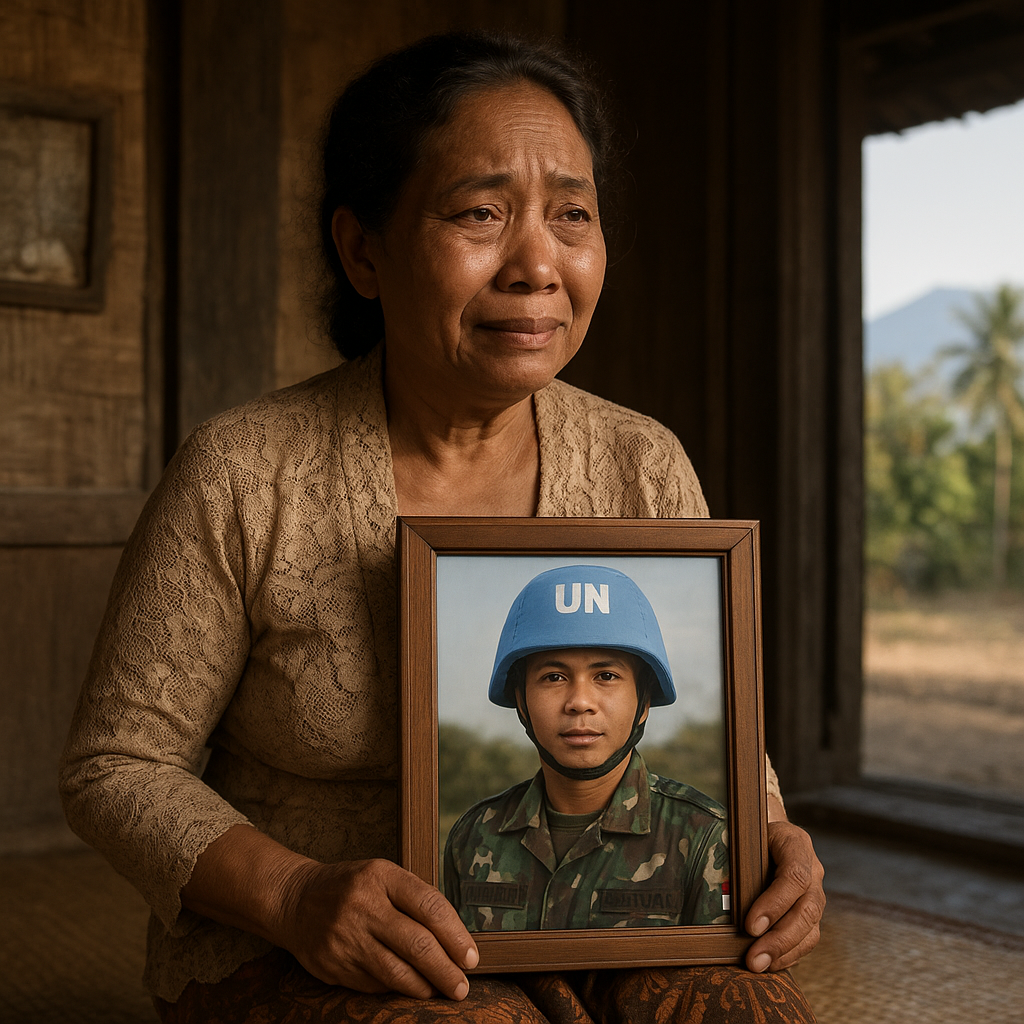 Cerita Haru Ibu di Lombok yang Anaknya Menjadi Pasukan Perdamaian di Kongo