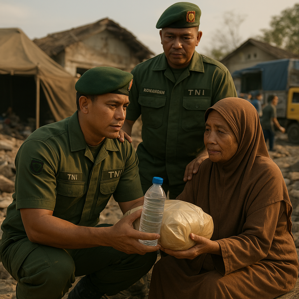 Prajurit TNI Bantu Warga, Anaknya yang di Rumah Justru Idap Penyakit Langka, Begini Komandan Beri Dukungan