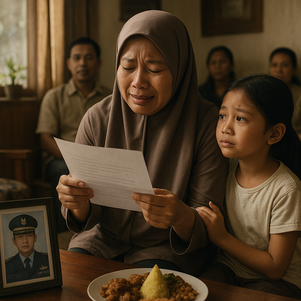 Surat Anak Pilot TNI AU untuk Ayah yang Bertugas di Natuna Menyentuh Hati