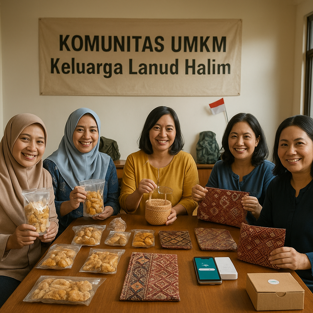 Istri Prajurit TNI AU Membangun Komunitas UMKM untuk Keluarga Anggota
