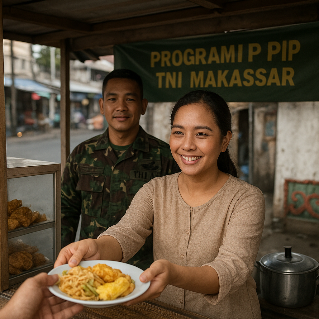 Istri Prajurit Sukses Bangun Usaha Kecil Berkat Dukungan Program TNI
