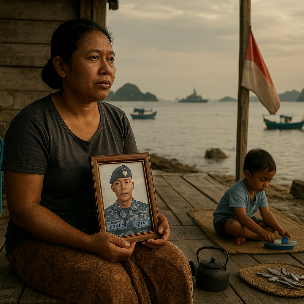 Istri Prajurit TNI AL di Natuna: Mengelola Rindu Demi Menjaga NKRI