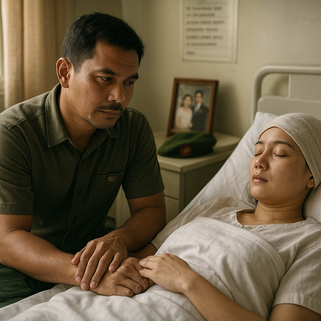 Prajurit TNI AD Pensiun Dini Demi Merawat Istri Kena Tumor Otak