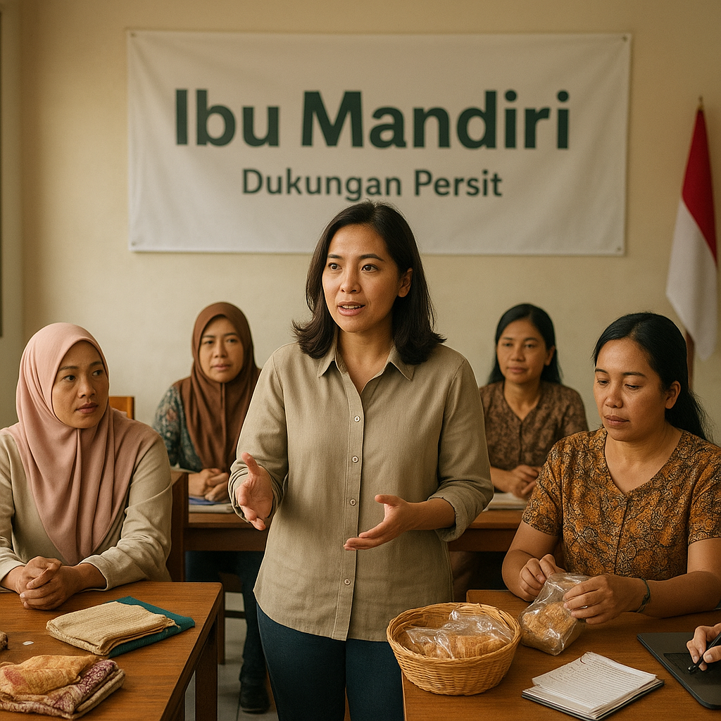 Istri Prajurit TNI Dirikan Komunitas Kewirausahaan untuk Keluarga Prajurit Muda