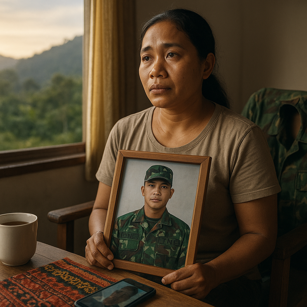 Kisah Ketabahan Istri Prajurit TNI di Perbatasan, 2 Tahun Tak Bertemu Suami