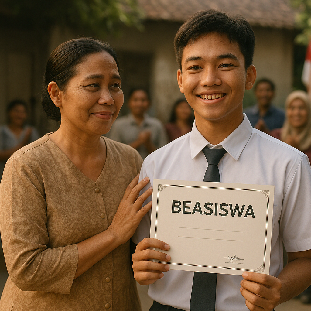 Anak Prajurit TNI AL Raih Beasiswa, Berkat Keteguhan Ibu Single Parent