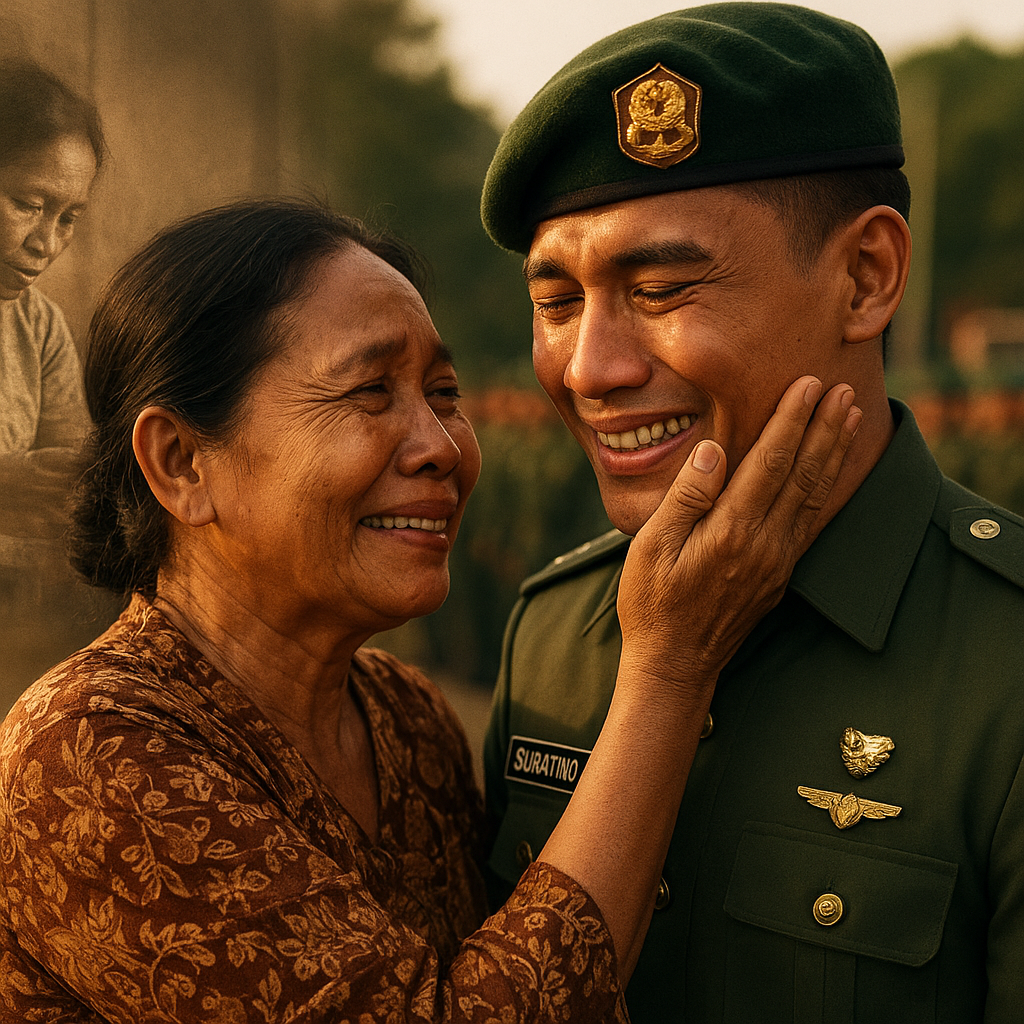 Ibu Bangga: Putra Satu-satunya Dilantik Jadi Bintara TNI AD, Kenang Masa Kecil Penuh Lika