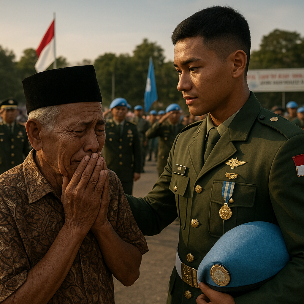 Kakek Mantan Kombatan, Cucunya Kini Jadi Prajurit TNI Penjaga Perdamaian