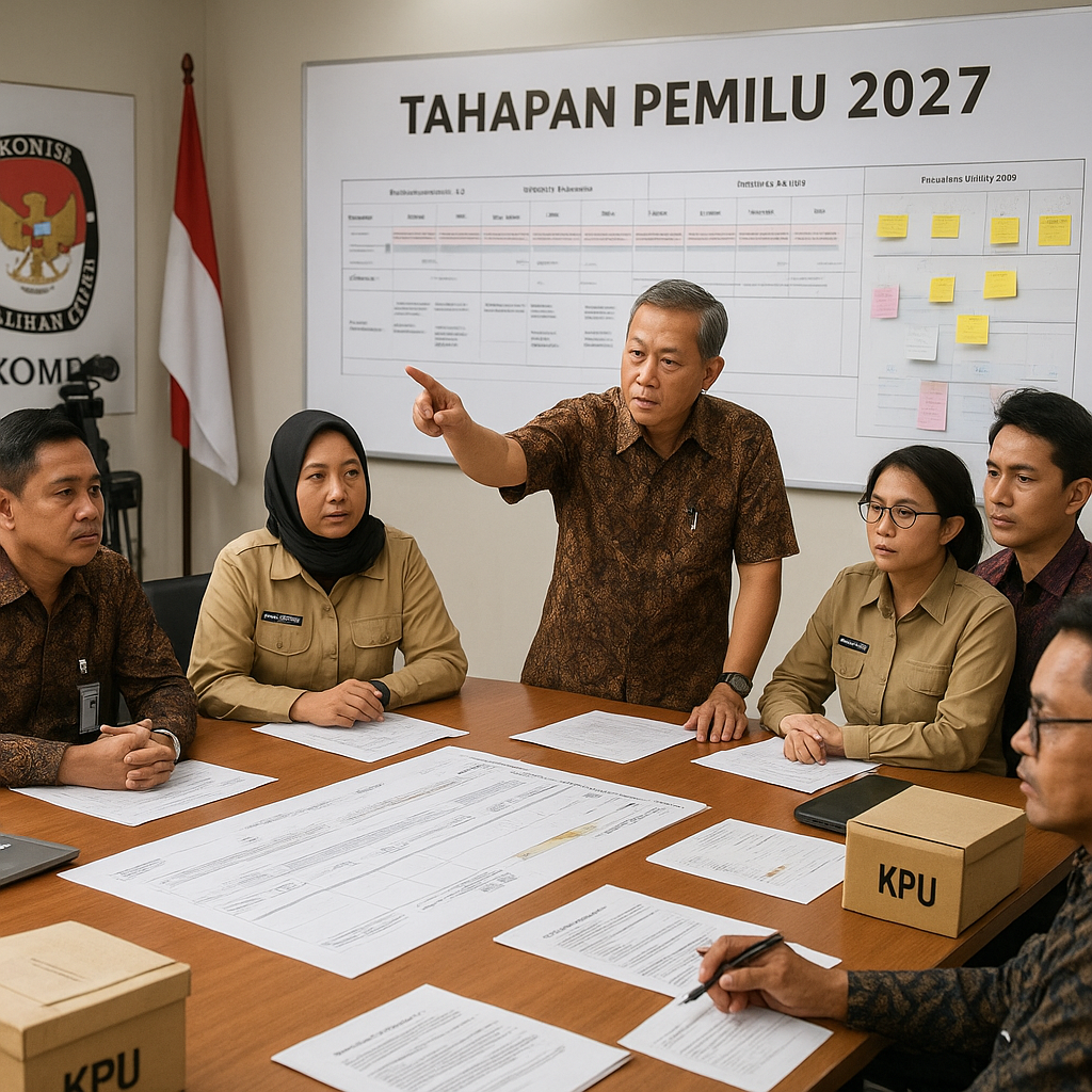 Pemilu 2027: KPU Mulai Siapkan Tahapan dan Aturan Teknis