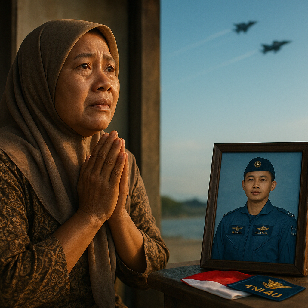 Ibu Prajurit TNI AU: Doa Tiada Henti untuk Anak di Langit Biru