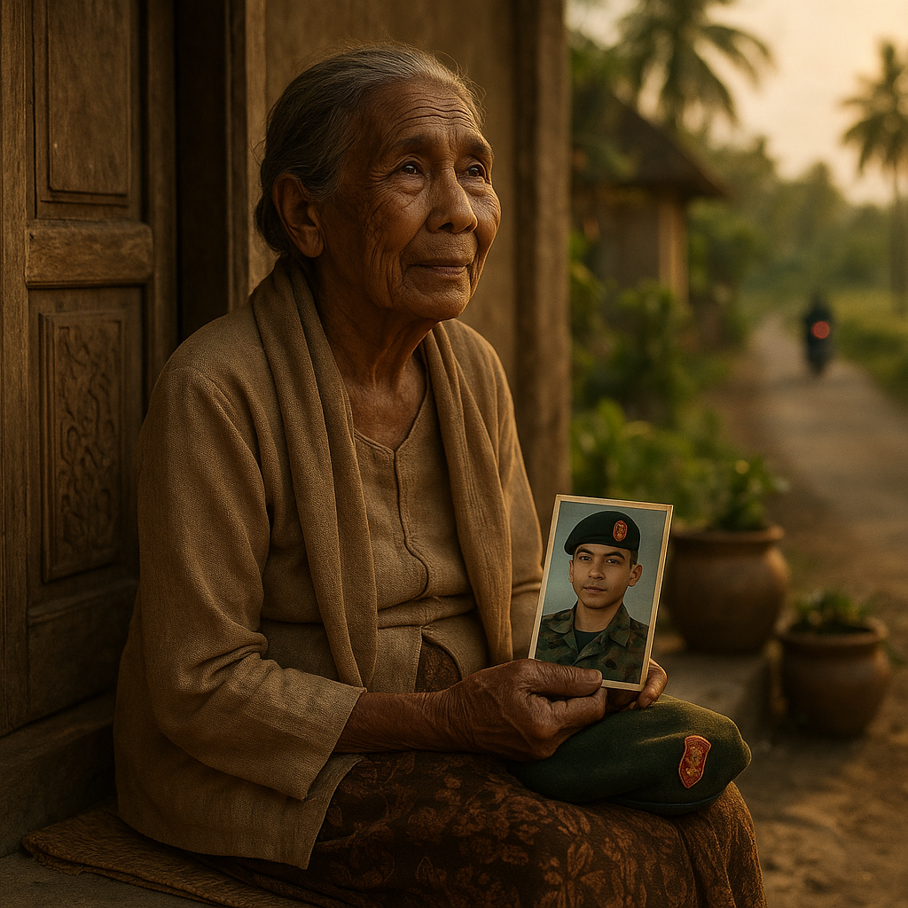 Ibu 80 Tahun di Lombok Tetap Menanti Pulangnya Anak Prajurit TNI Setiap Akhir Pekan