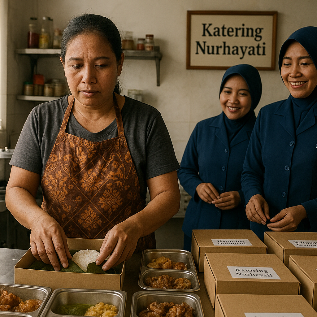Janda Prajurit TNI AL Gugur di Perairan Natuna Bangkit Berkat Usaha Katering, Didukung Jalasenastri