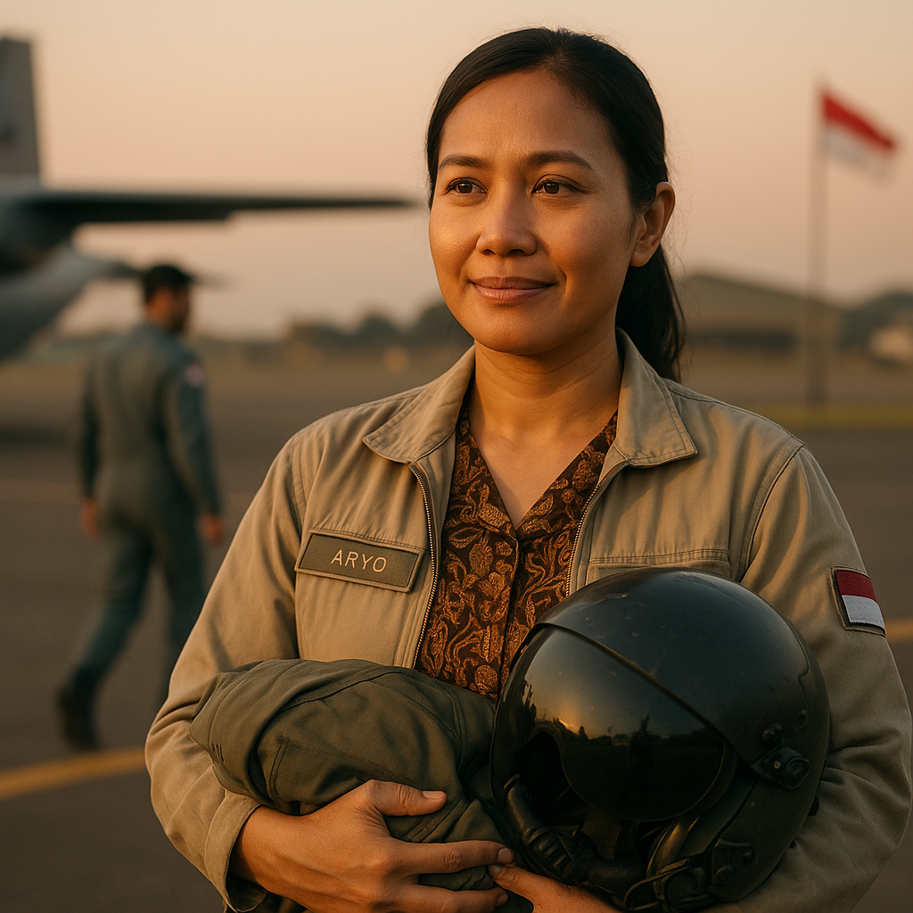 Ketegaran Istri Penerbang TNI AU: Dampingi Suami yang Jalani Misi Berbahaya di Papua