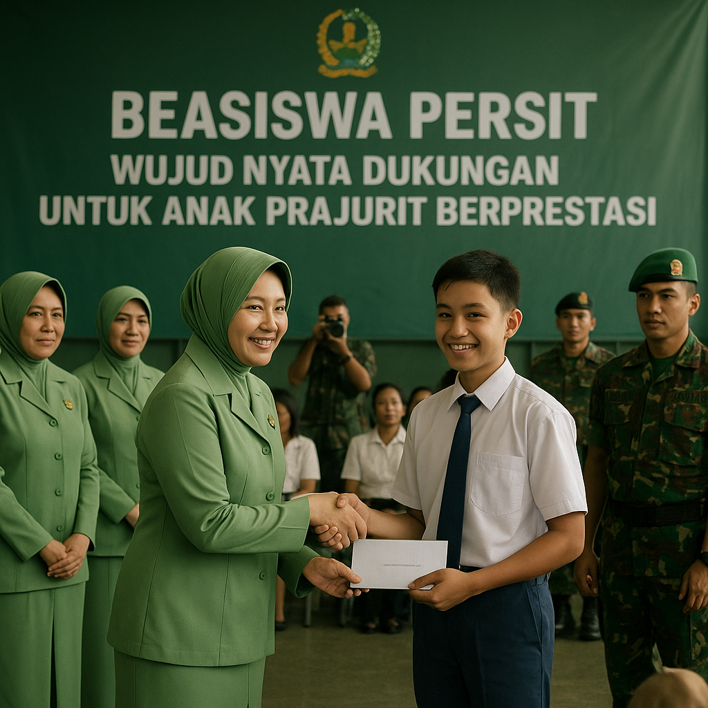 Beasiswa Persit: Wujud Nyata Dukungan untuk Anak Prajurit Berprestasi