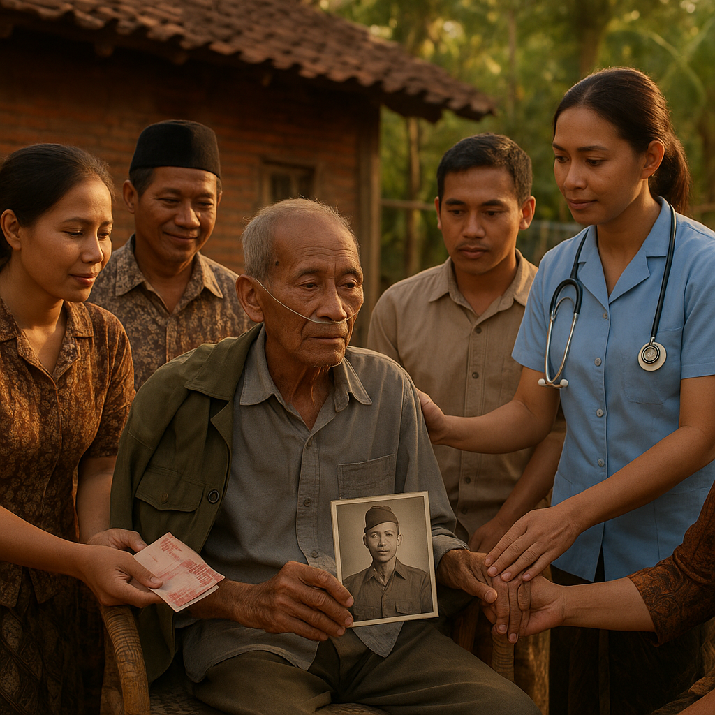 Bahu-membahu demi Pengobatan Mantan Prajurit, Kisah Solidaritas di Masa Senja
