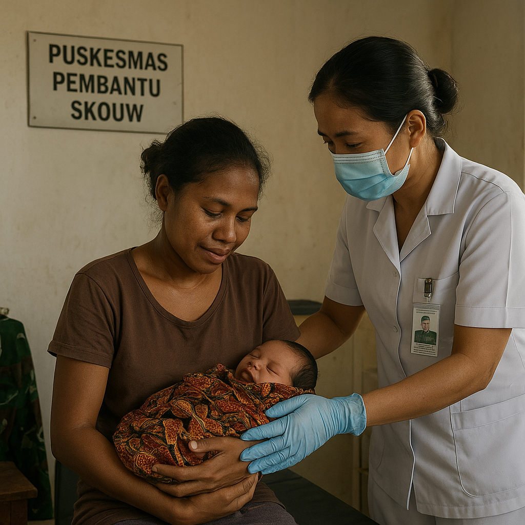 HUT TNI ke-80: Istri Prajurit di Perbatasan RI-Papua Nugini Cerita Perjuangan Jalani Persalinan Tanpa Suami