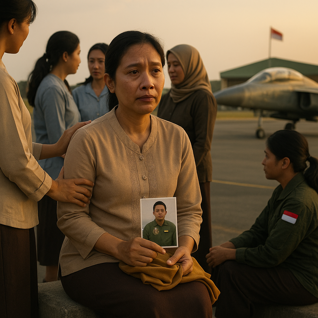 Penerbang Tempur TNI AU dan Istri yang Tangguh: 'Setiap Kali Lepas Landas, Aku Ikhlas'