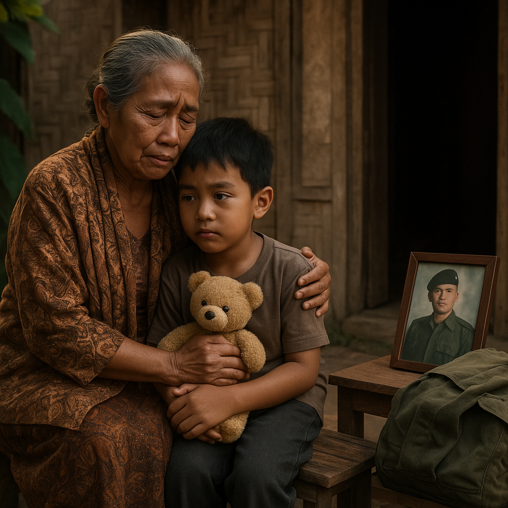 Kisah Haru Anak Prajurit TNI AD di Papua: Terpaksa Titip ke Nenek Demi Ayah Bertugas di Daerah Rawan