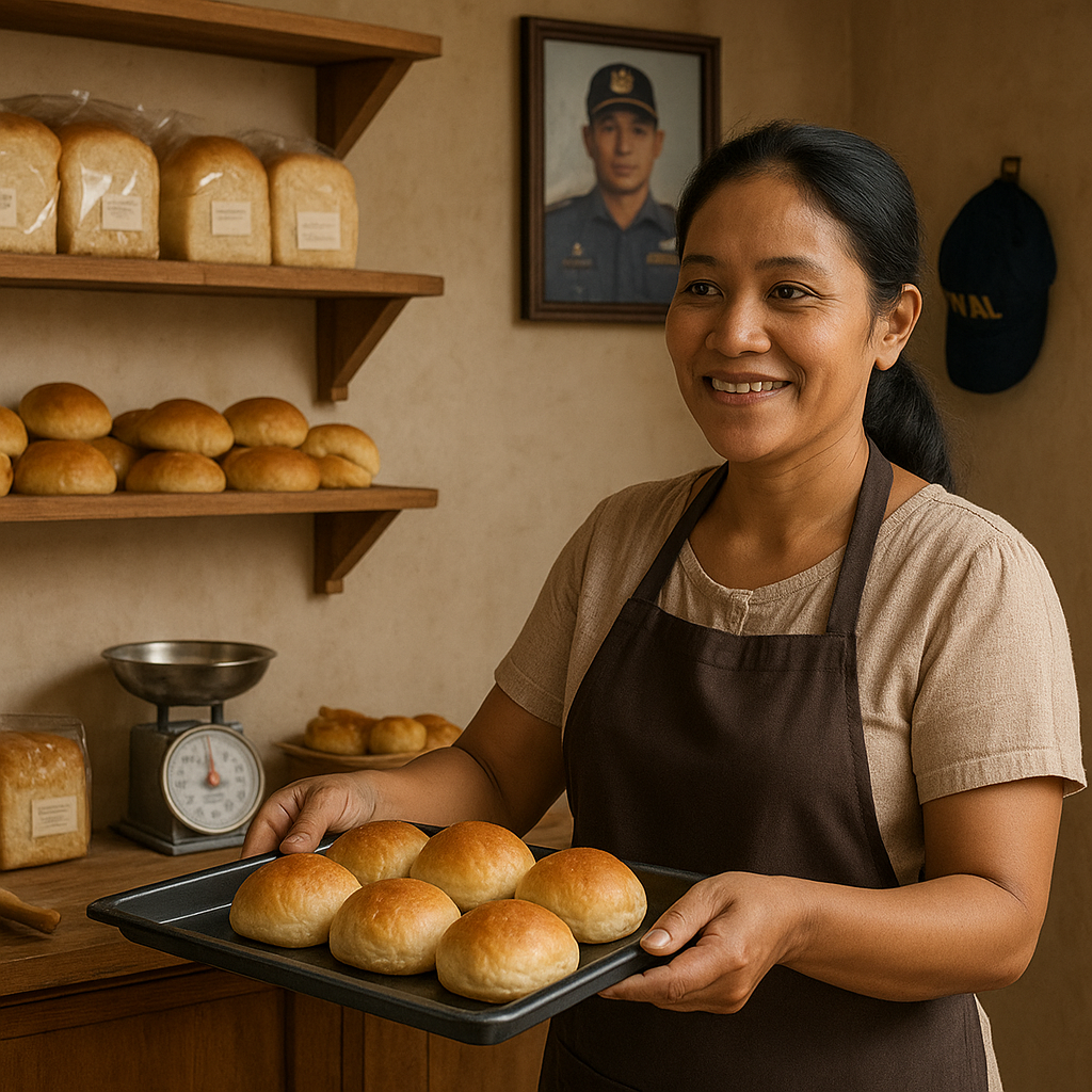Kisah Istri Prajurit TNI AL yang Sukses Jadi Pengusaha Roti Demi Bantu Ekonomi Keluarga
