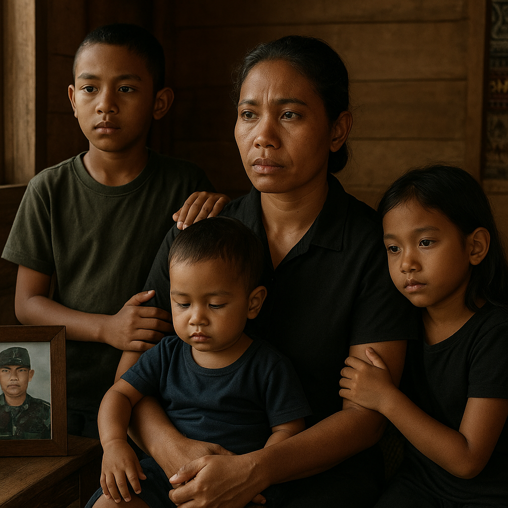 Janda Prajurit Gugur di Papua, Berjuang Sendiri Besarkan Tiga Anak