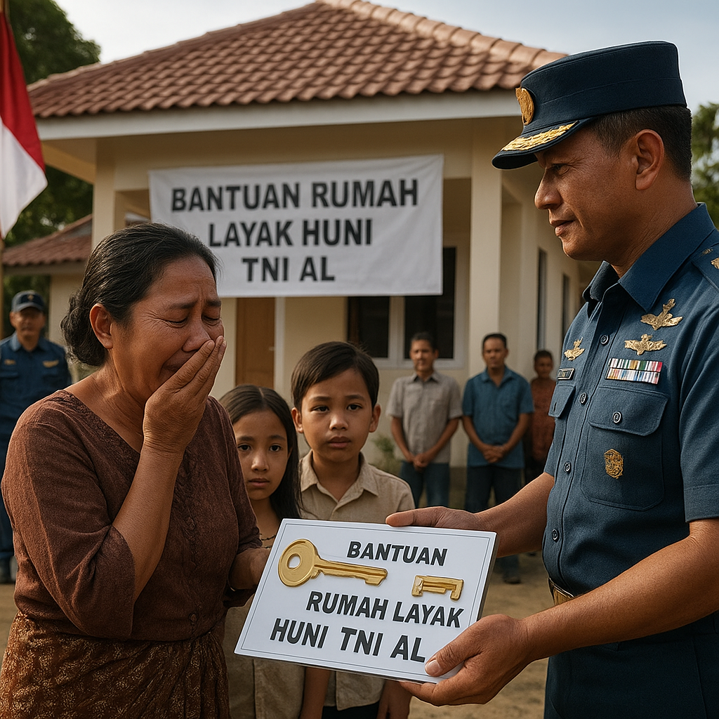 Rumah Baru untuk Janda Prajurit Korban Kapal KRI Nanggala 402: ‘Saya Kira Mimpi’