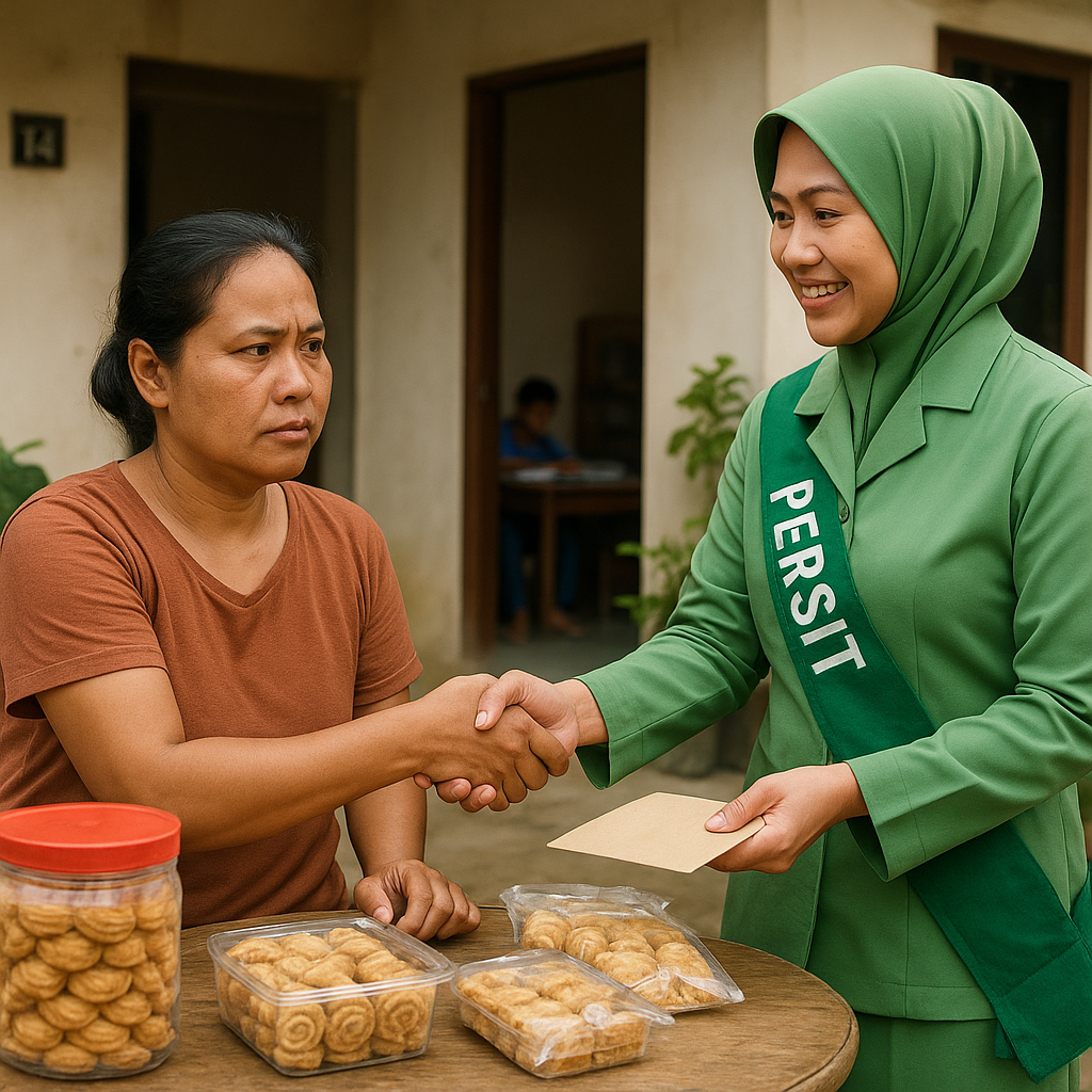 Ibu Prajurit TNI Jualan Kue untuk Biaya Pendidikan Anak, Dapat Bantuan dari Persit