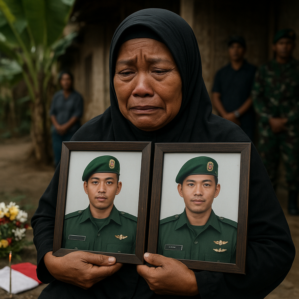 Duka Ibu di Lombok yang Kehilangan Dua Anak Prajurit dalam Waktu Berdekatan