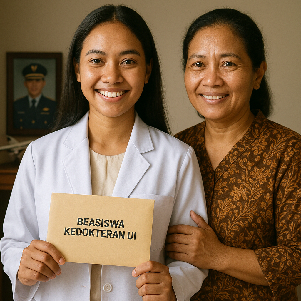 Putri penerbang TNI AU ini raih beasiswa kedokteran UI, buktikan anak prajurit bisa berprestasi