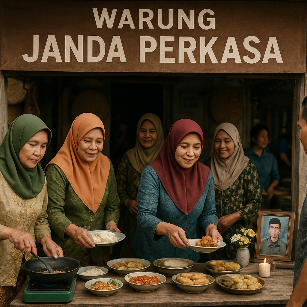Viral, ibu-ibu Persit di Aceh dirikan 'Warung Janda Perkasa' untuk dukung ekonomi istri prajurit gugur