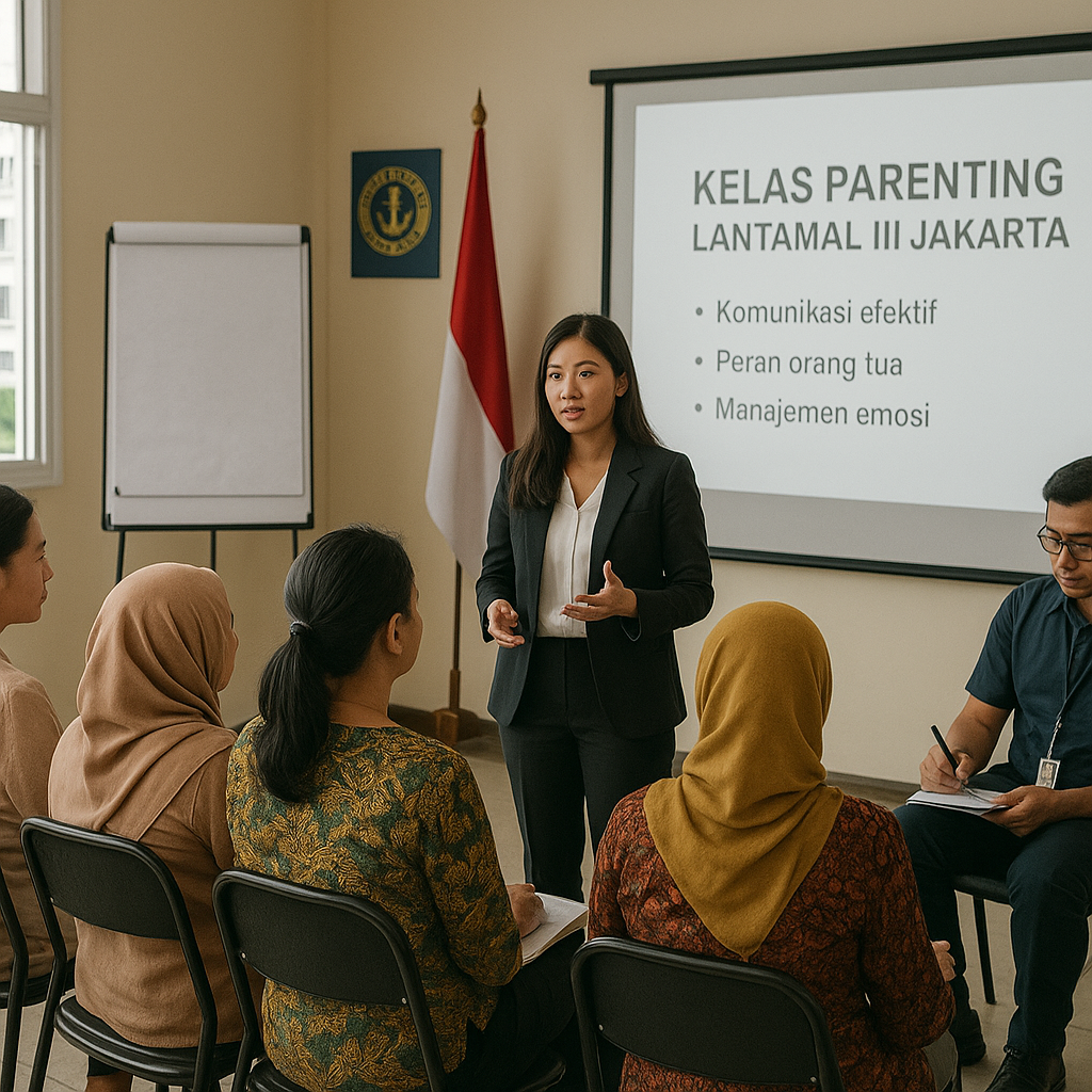 Inisiatif TNI AL Buka Kelas Parenting untuk Istri dan Calon Istri Prajurit di Kompleks Perumahan