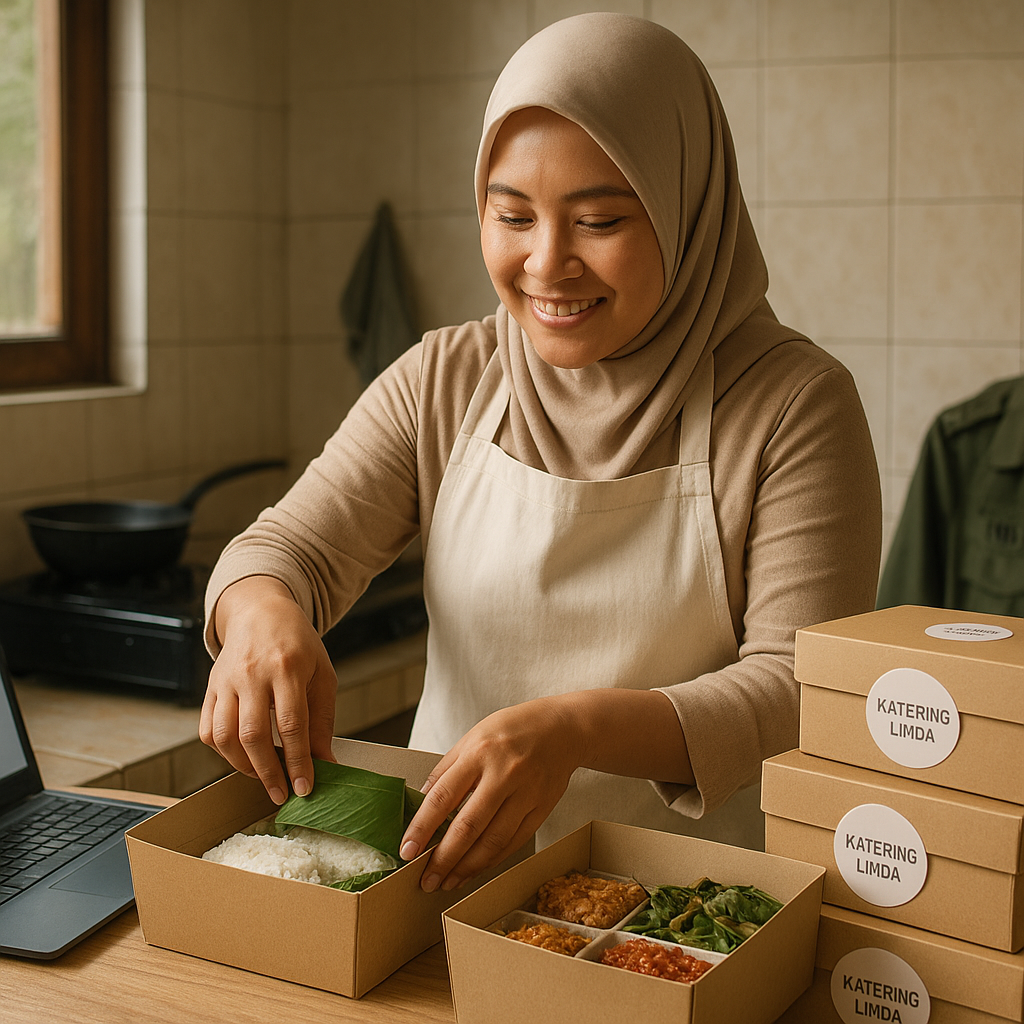 Istri Prajurit Bangun Usaha Katering dari Nol untuk Dongkrak Ekonomi Keluarga