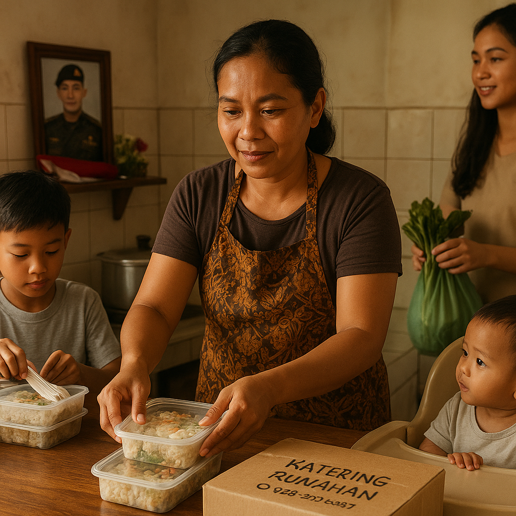 Ibu Prajurit TNI yang Menjadi Single Parent karena Suami Gugur, Bangkit dengan Berwirausaha