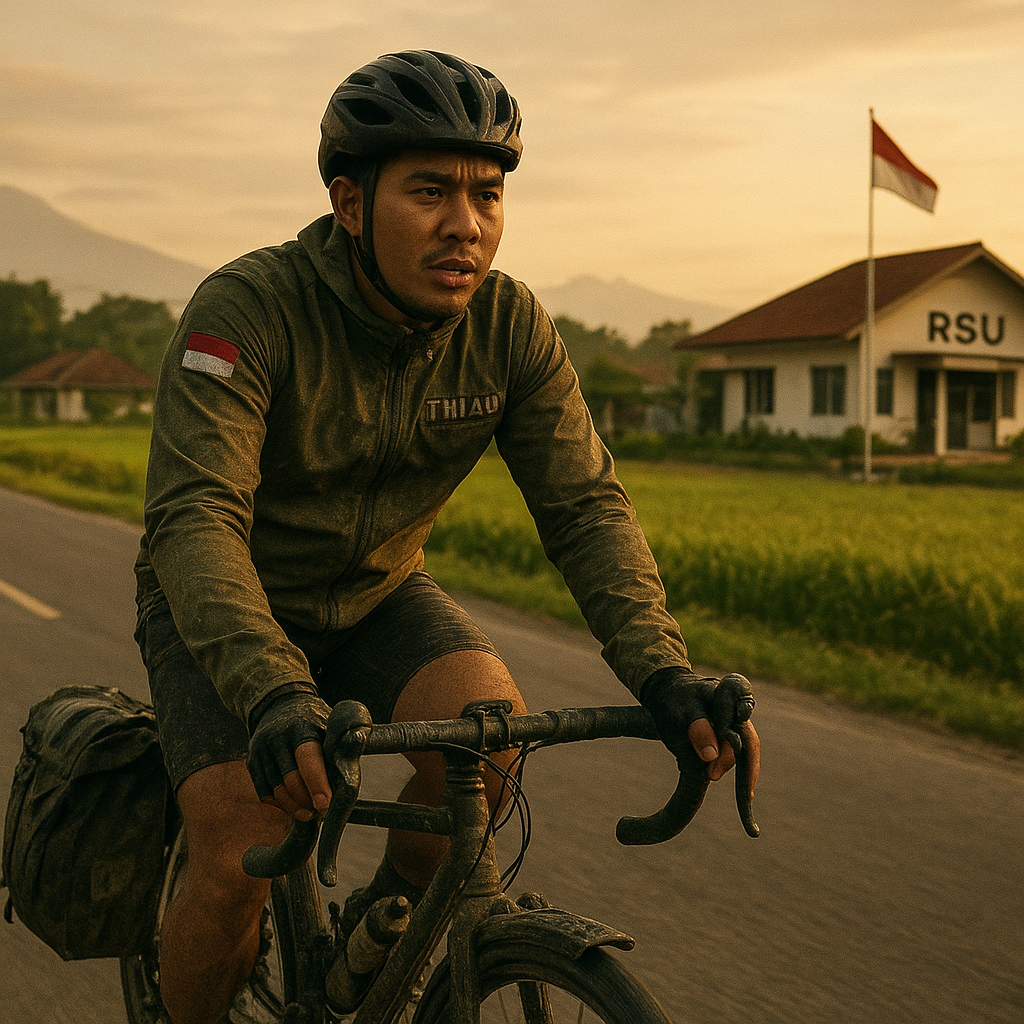 Prajurit TNI AD Bersepeda 470 KM demi Lahiran Istri: Bukti Cinta di Tengah Keterbatasan Dinas