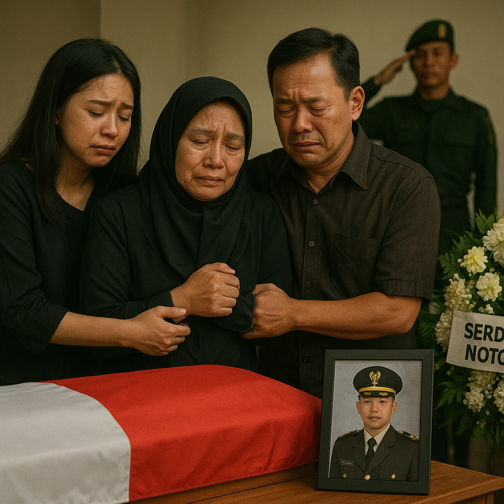 Duka Keluarga Serda Hengki, Mimpi Sejak SMA yang Berakhir di Medan Tugas