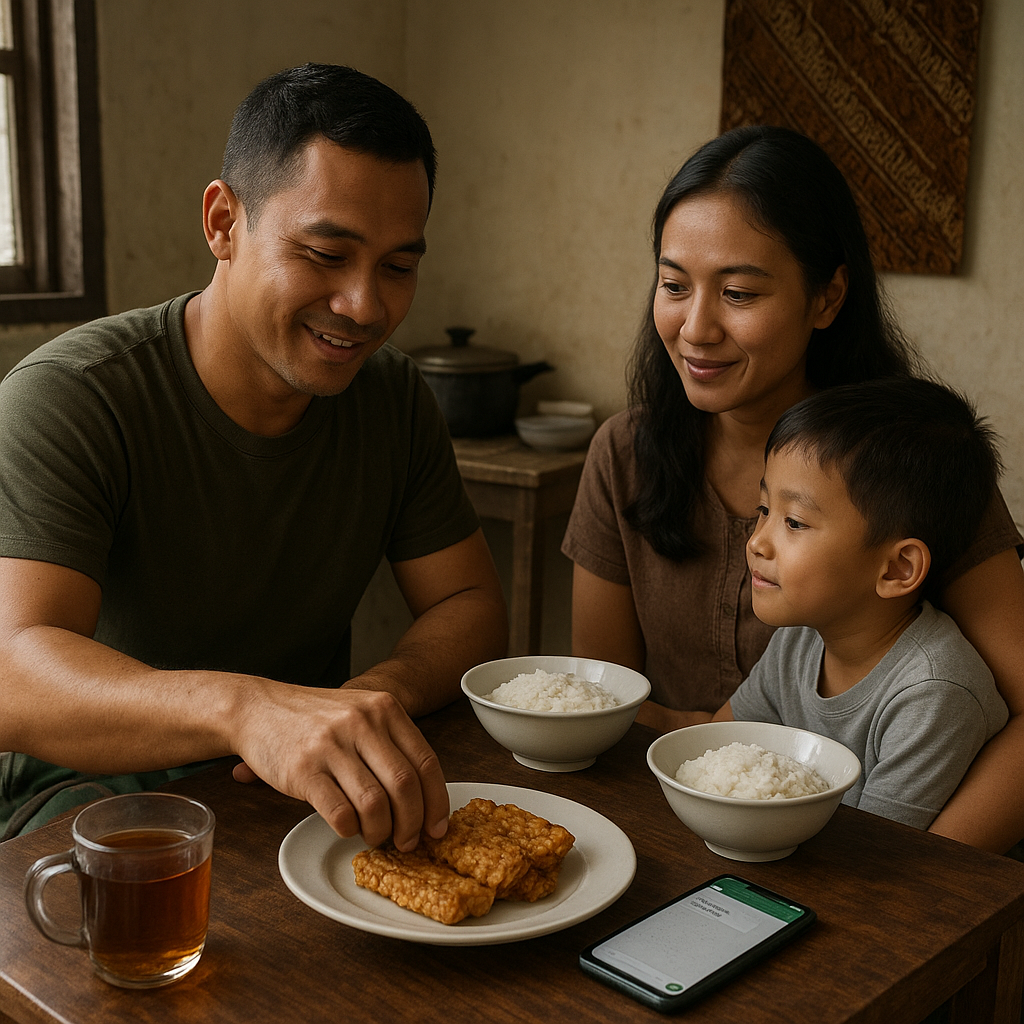 Sarapan Terakhir dan Pesan WhatsApp: Tabiat Humanis Serda Hengki Korban Ledakan Madiun