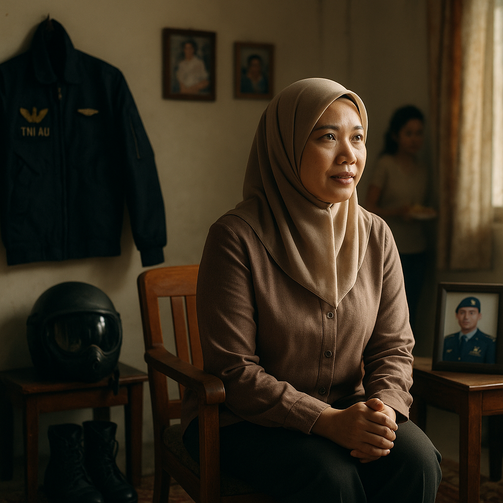 Prajurit Penjinak Bom TNI AU: Istri Setia Menunggu dengan Doa Setiap Kali Suami Turun ke Lapangan
