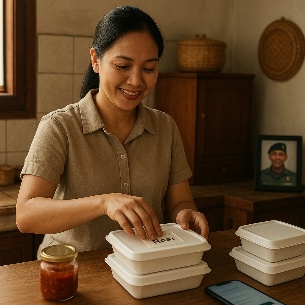 Istri Prajurit TNI AD di Makassar Sukses Bangun Bisnis Kuliner, Bantu Ekonomi Keluarga
