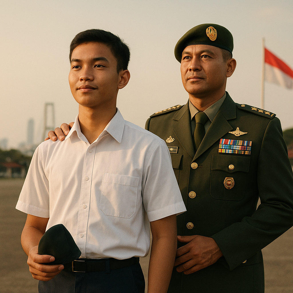 Menggapai Bintang Jenderal: Cita-Cita Anak Prajurit yang Ditempa Disiplin Orang Tua