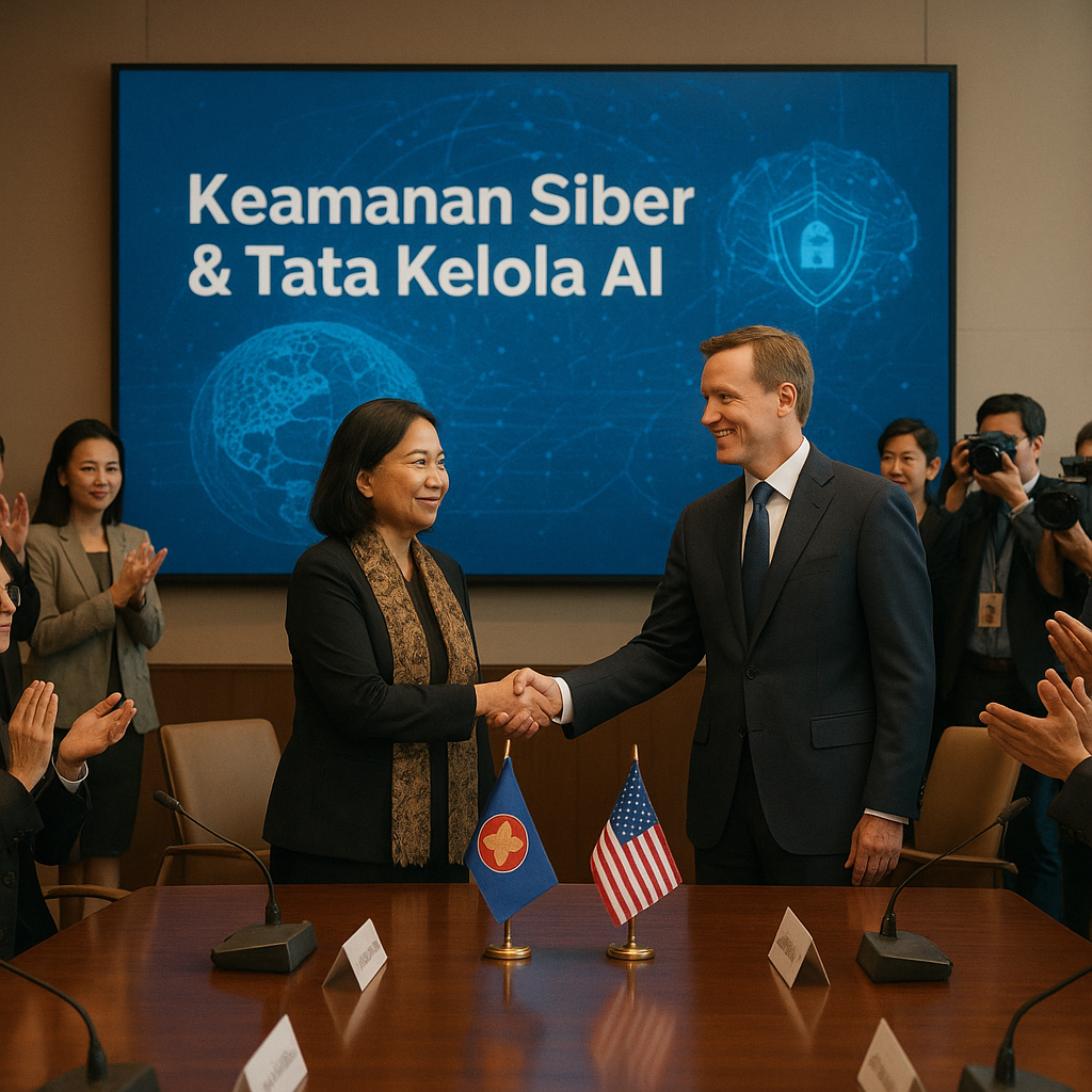 ASEAN-AS Sepakat Tingkatkan Kerja Sama Keamanan Siber dan AI