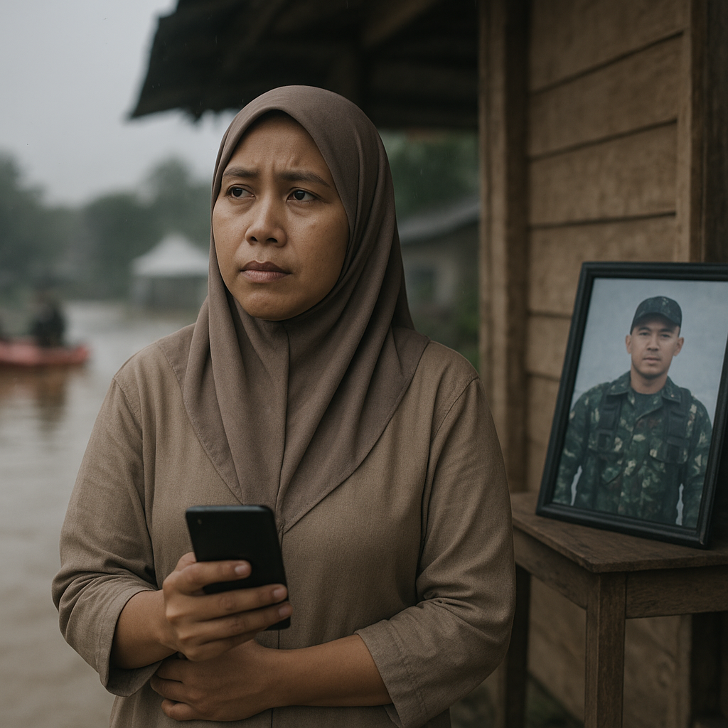 Kecemasan dan Kebanggaan Istri Prajurit Selama Suami Bertugas di Operasi Pencarian Korban Banjir Aceh