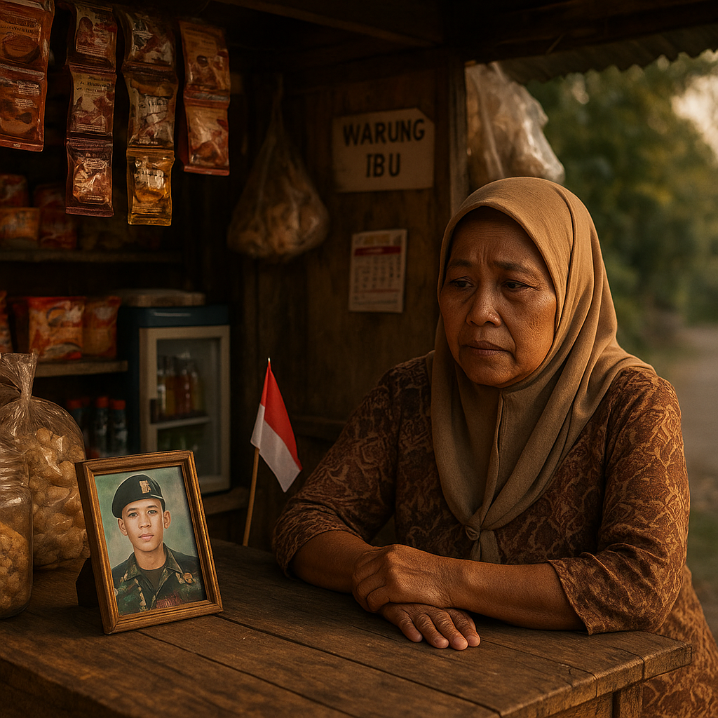 Kisah Ibu Prajurit TNI: Menjaga Warung Sambil Menunggu Anak Bertugas di Perbatasan
