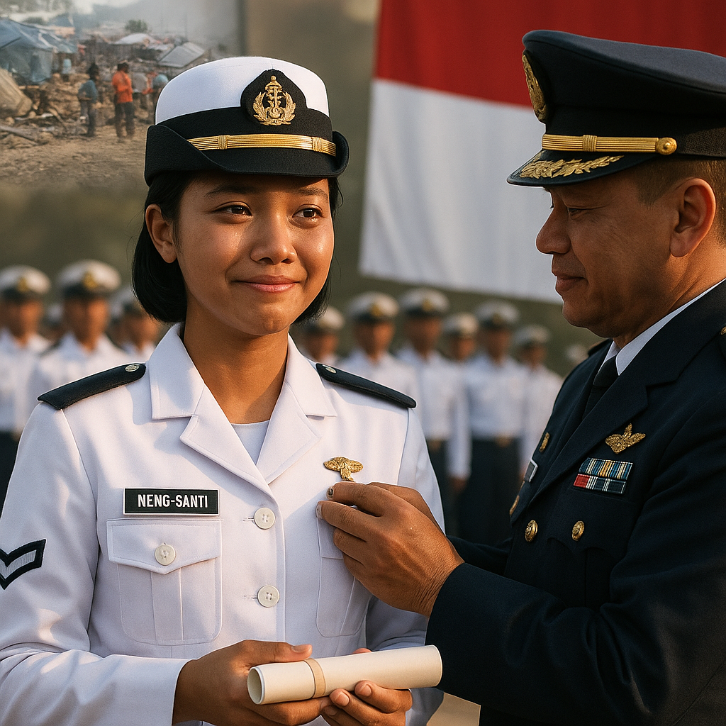 Dari Pengungsi Gempa Cianjur ke TNI AL: Kisah Gadis Pemberani yang Terinspirasi Sosok Penyelamat