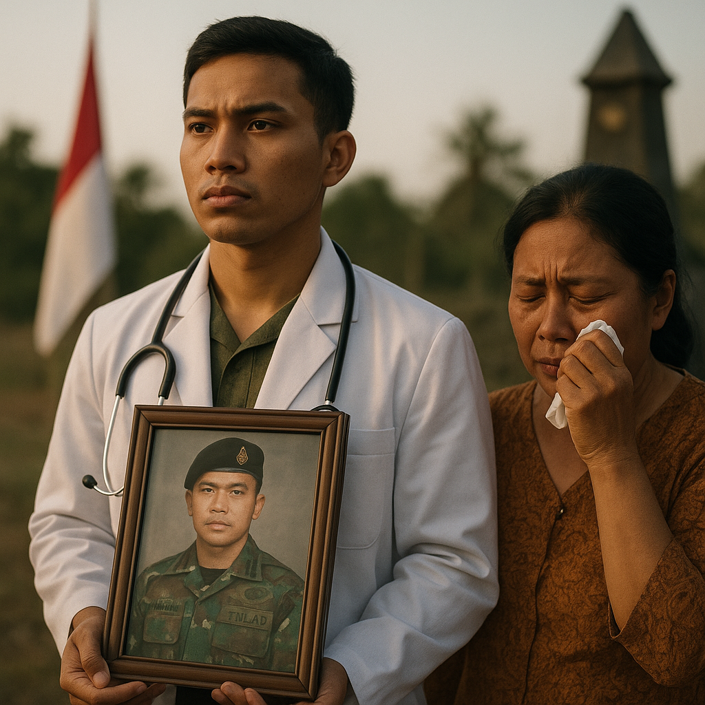 Ketika Ayah Prajurit TNI AD Gugur, Anak Sulungnya Pilih Lanjutkan Cita Jadi Dokter Militer