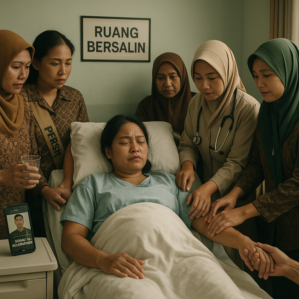 Duka di Perbatasan: Istri Prajurit TNI AD Harus Melahirkan Saat Suami Berjaga di Pos Terdepan