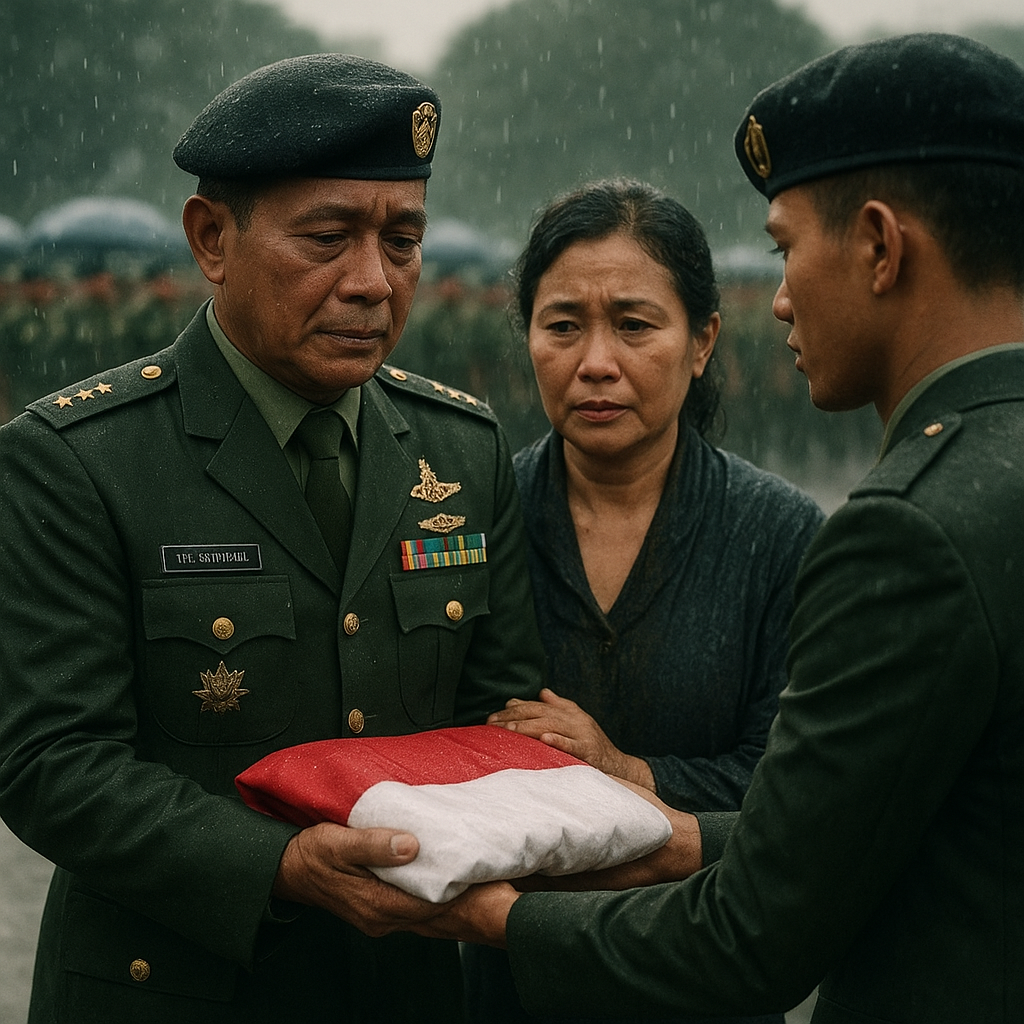 Purna Tugas Setelah 34 Tahun: 'Saya Titip Indonesia untuk Kalian, Nak'