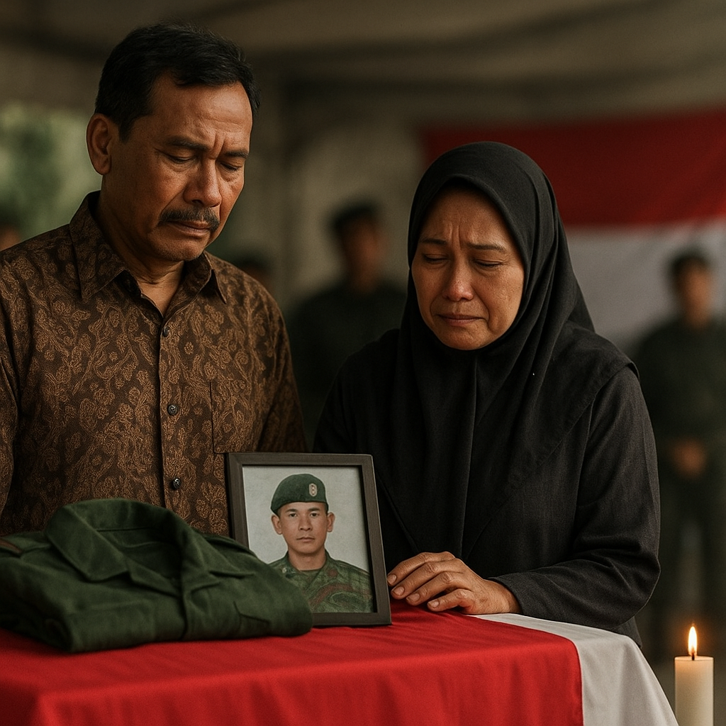 Orang Tua Serda Yudha Gugur di Papua: 'Kami Relakan Anak Kami Demi Merah Putih, Ini Jalan yang Dia Pilih dengan Bangga'